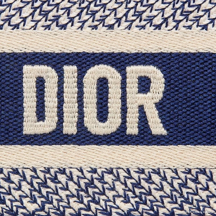 Cheap Dior De Mini Canvas Blue Toile Motif Book Jouy Tote 0716 Luxury